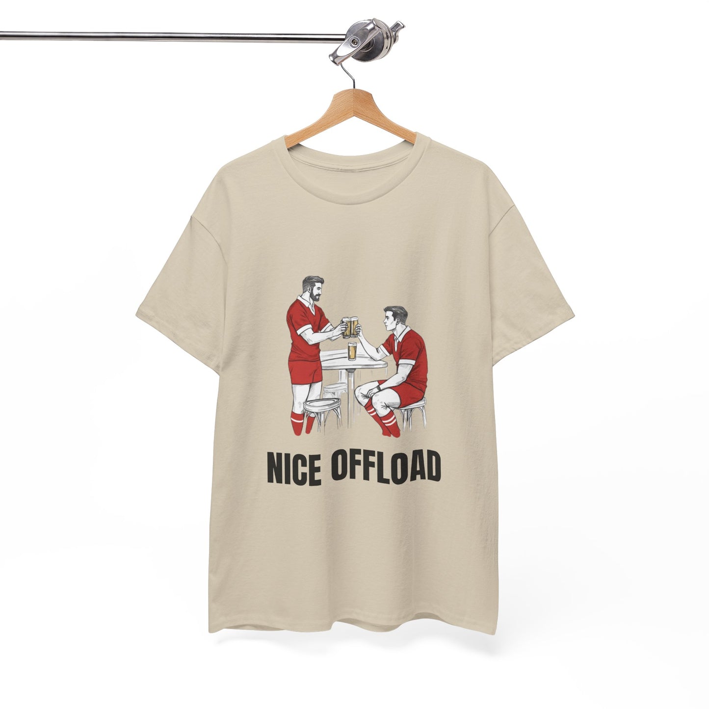 Nice Offload – Canada Rugby Fan T-Shirt | Rugby & Beer