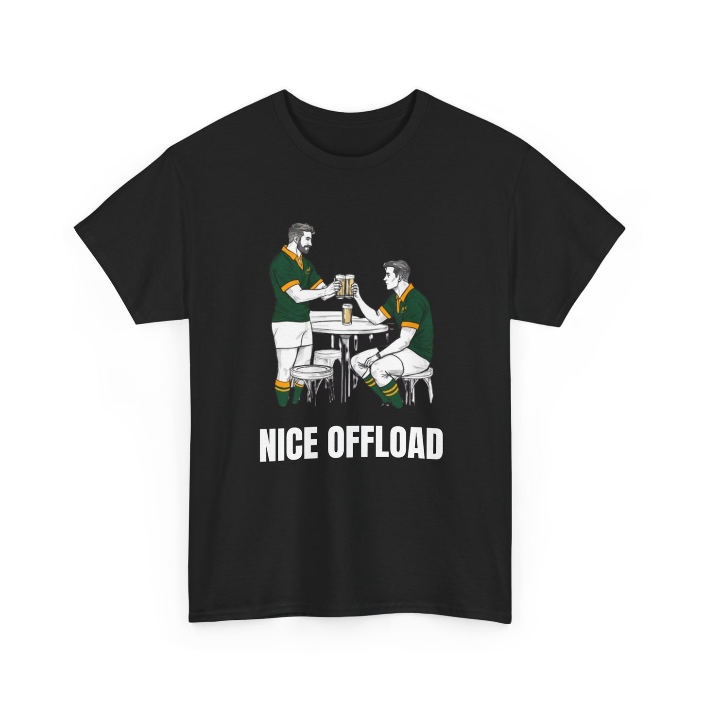 Nice Offload – South Africa Rugby Fan T-Shirt | Rugby & Beer
