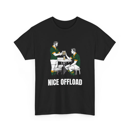 Nice Offload – South Africa Rugby Fan T-Shirt | Rugby & Beer