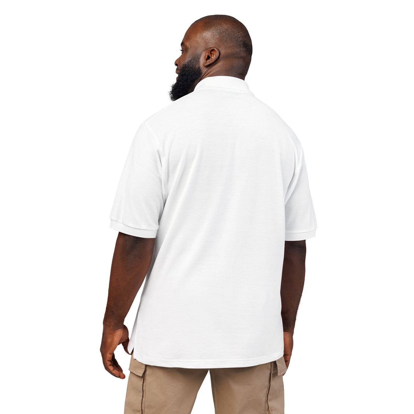 Embroidered Unisex Polo Shirt, Casual Wear, Elegant Style, Gift for Him/Her, Summer Essentials, Personalized Apparel