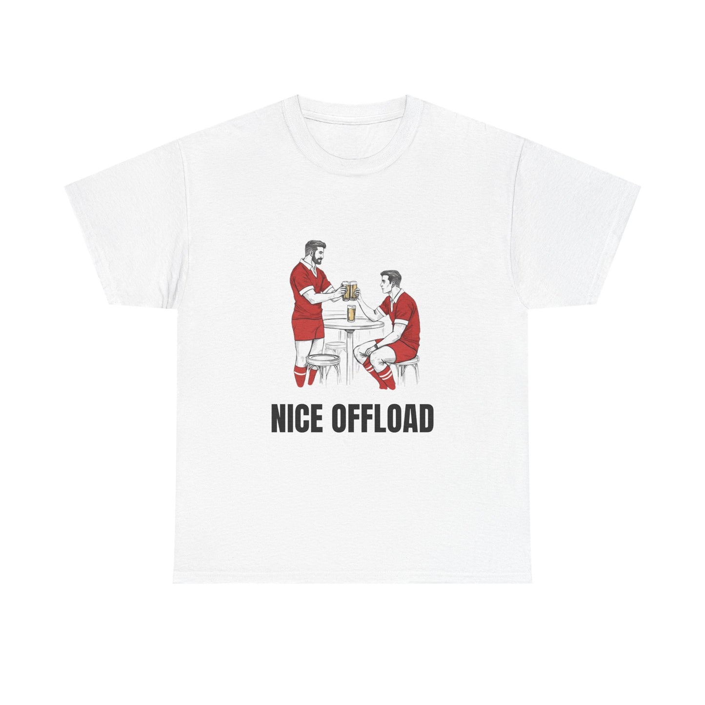 Nice Offload – Canada Rugby Fan T-Shirt | Rugby & Beer