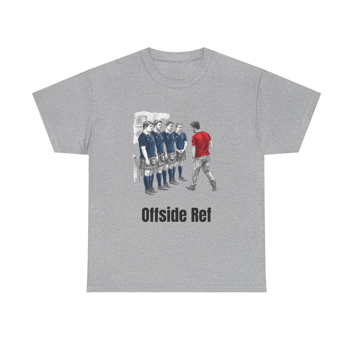 Offside Ref – Funny Scottish Rugby T-Shirt for Fans & Gifts