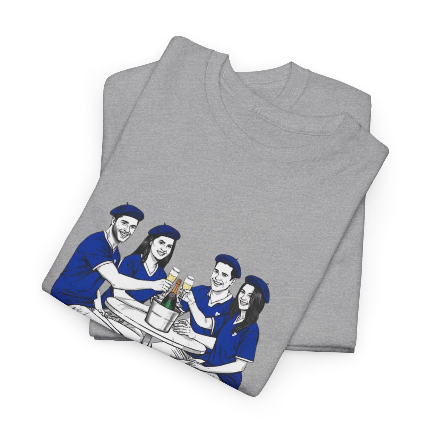 Champagne Rugby T-shirt - French Rubgy Fan Gift