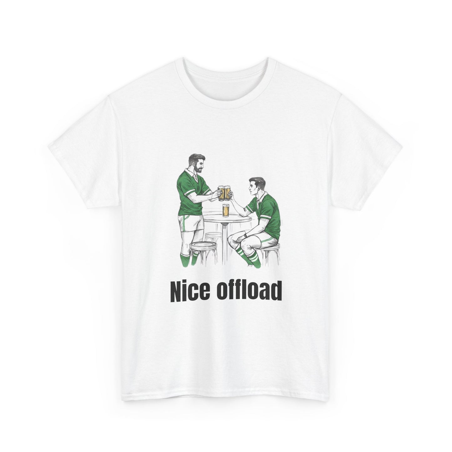 Nice Offload Rugby T-Shirt – Irish Rugby Fan Gift