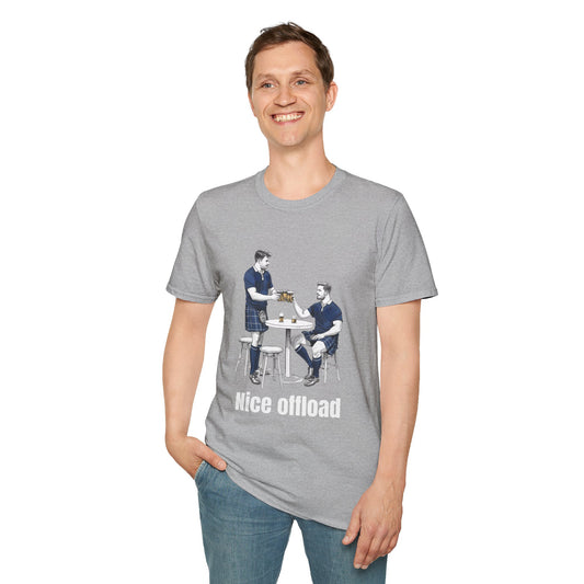 Nice Offload Rugby T-Shirt – Scotland Rugby Fan Gift