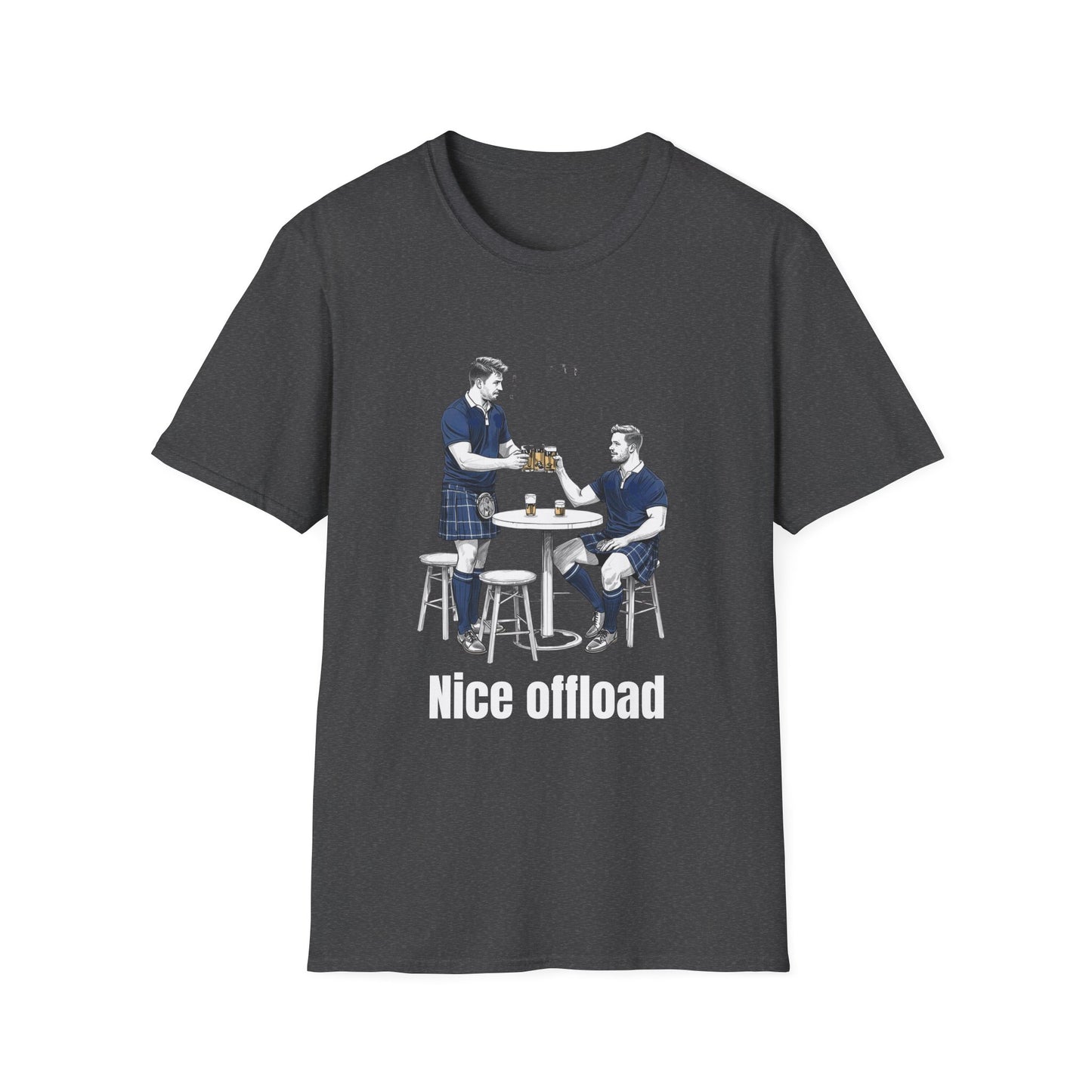 Nice Offload Rugby T-Shirt – Scotland Rugby Fan Gift