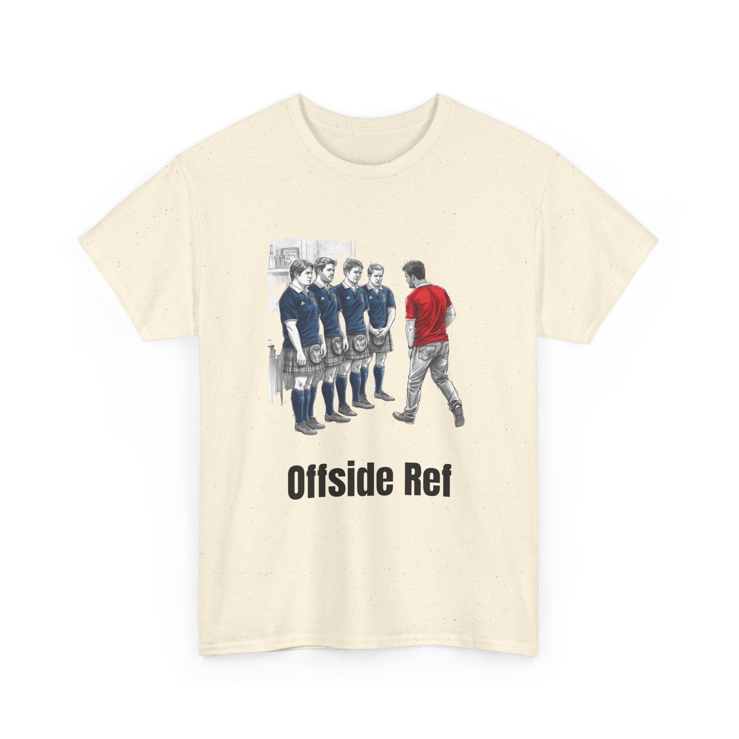 Offside Ref – Funny Scottish Rugby T-Shirt for Fans & Gifts
