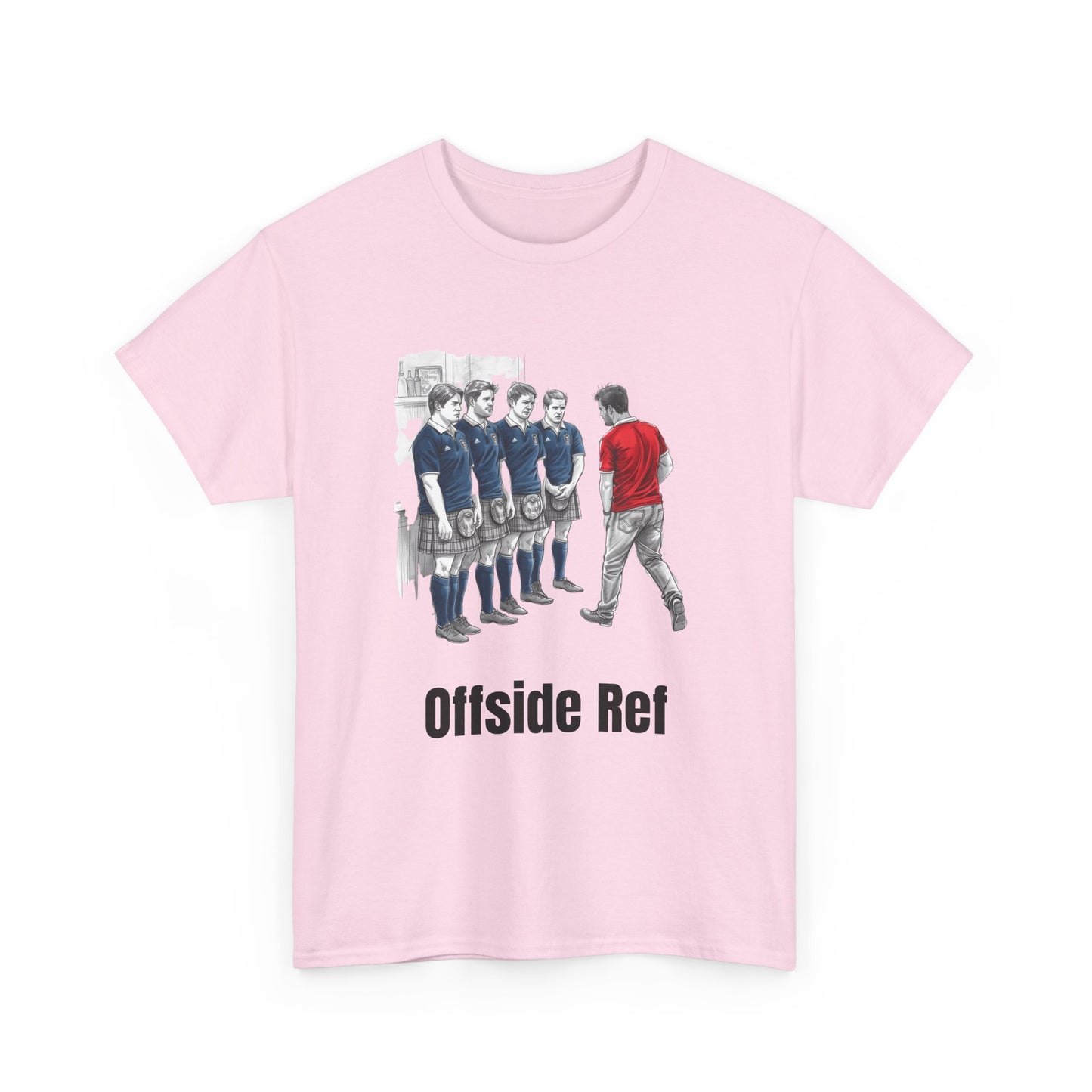 Offside Ref – Funny Scottish Rugby T-Shirt for Fans & Gifts