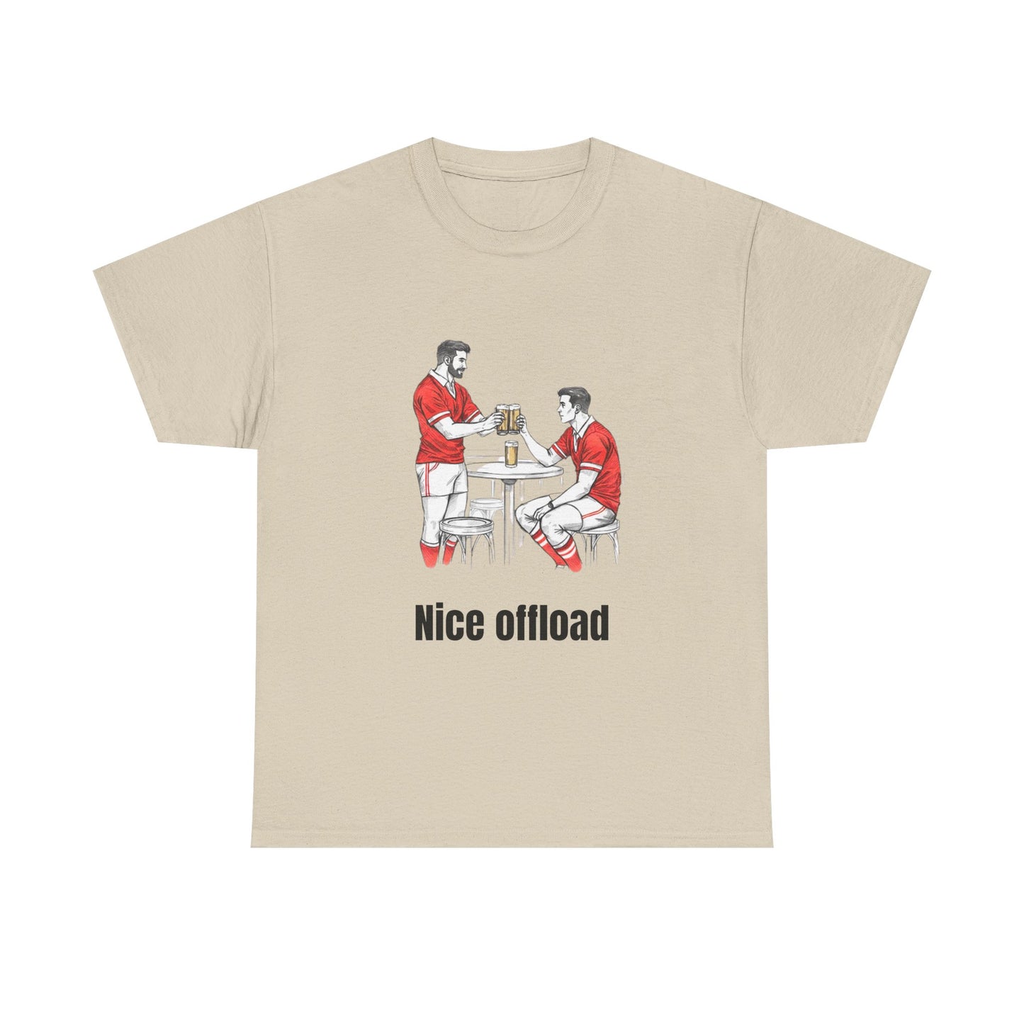 Nice Offload Rugby T-Shirt – Wales Rugby Fan Gift