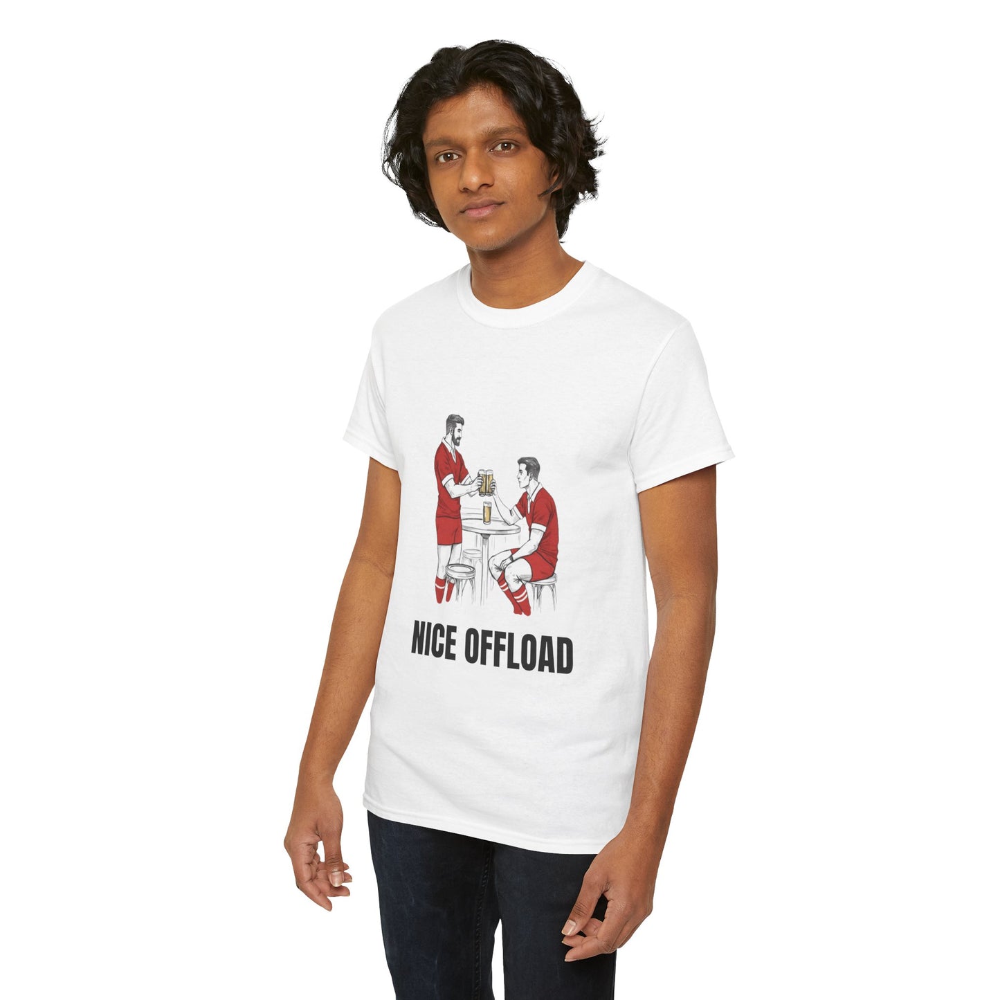 Nice Offload – Canada Rugby Fan T-Shirt | Rugby & Beer