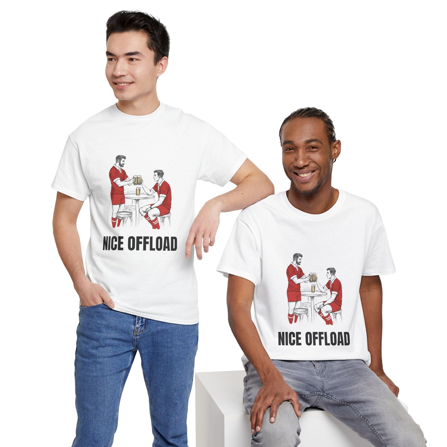 Nice Offload – Canada Rugby Fan T-Shirt | Rugby & Beer