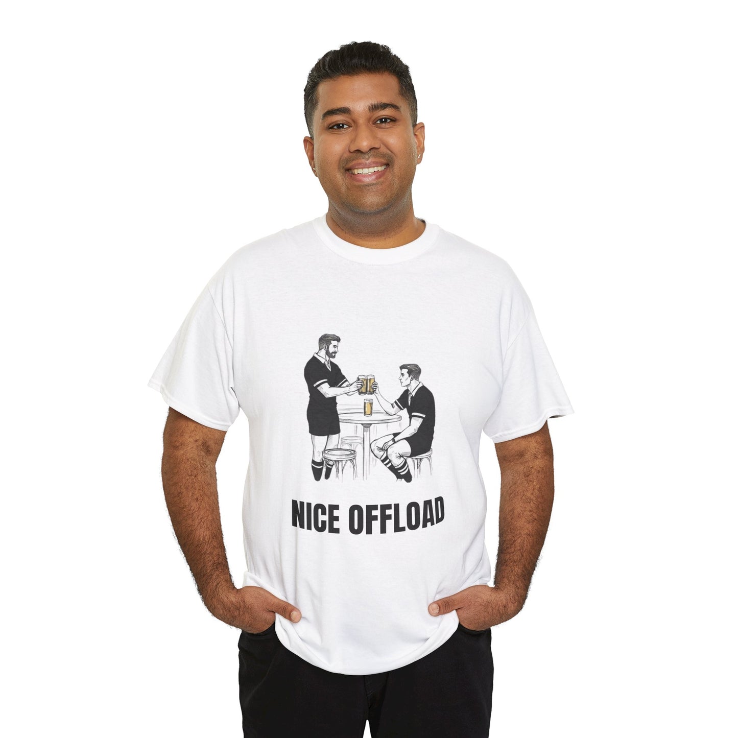Nice Offload – New Zealand Rugby Fan T-Shirt | Rugby & Beer