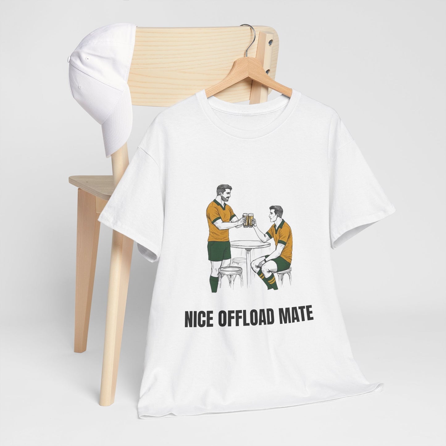 Nice Offload – Australia Rugby Fan T-Shirt | Rugby & Beer