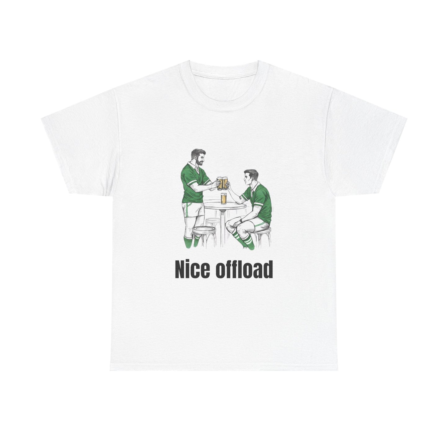 Nice Offload Rugby T-Shirt – Irish Rugby Fan Gift
