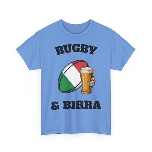 Rugby & Birra – T-shirt Tifosi Rugby Italia