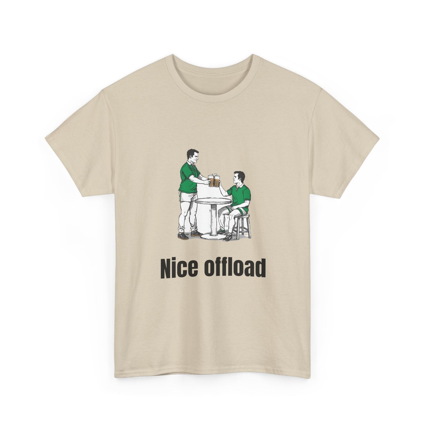 Nice Offload Rugby T-Shirt – Irish Rugby Fan Gift