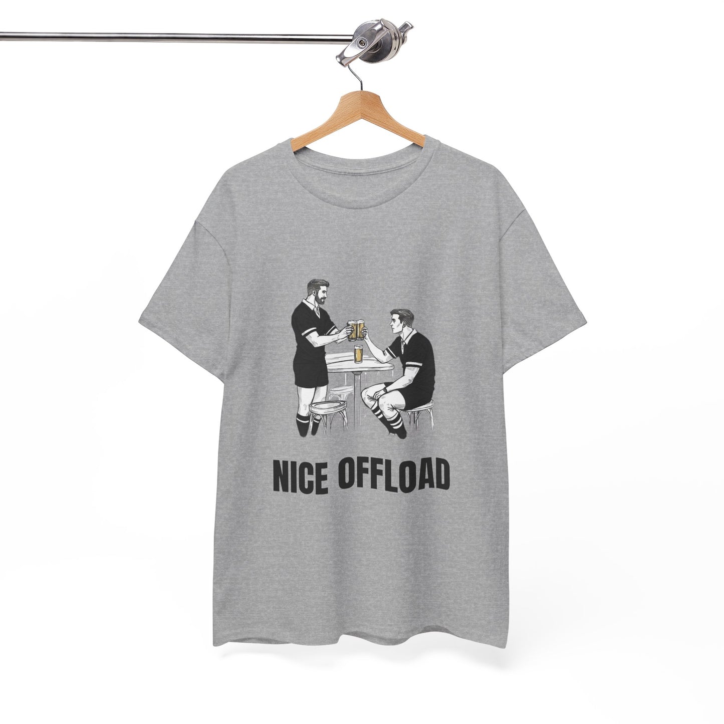 Nice Offload – New Zealand Rugby Fan T-Shirt | Rugby & Beer