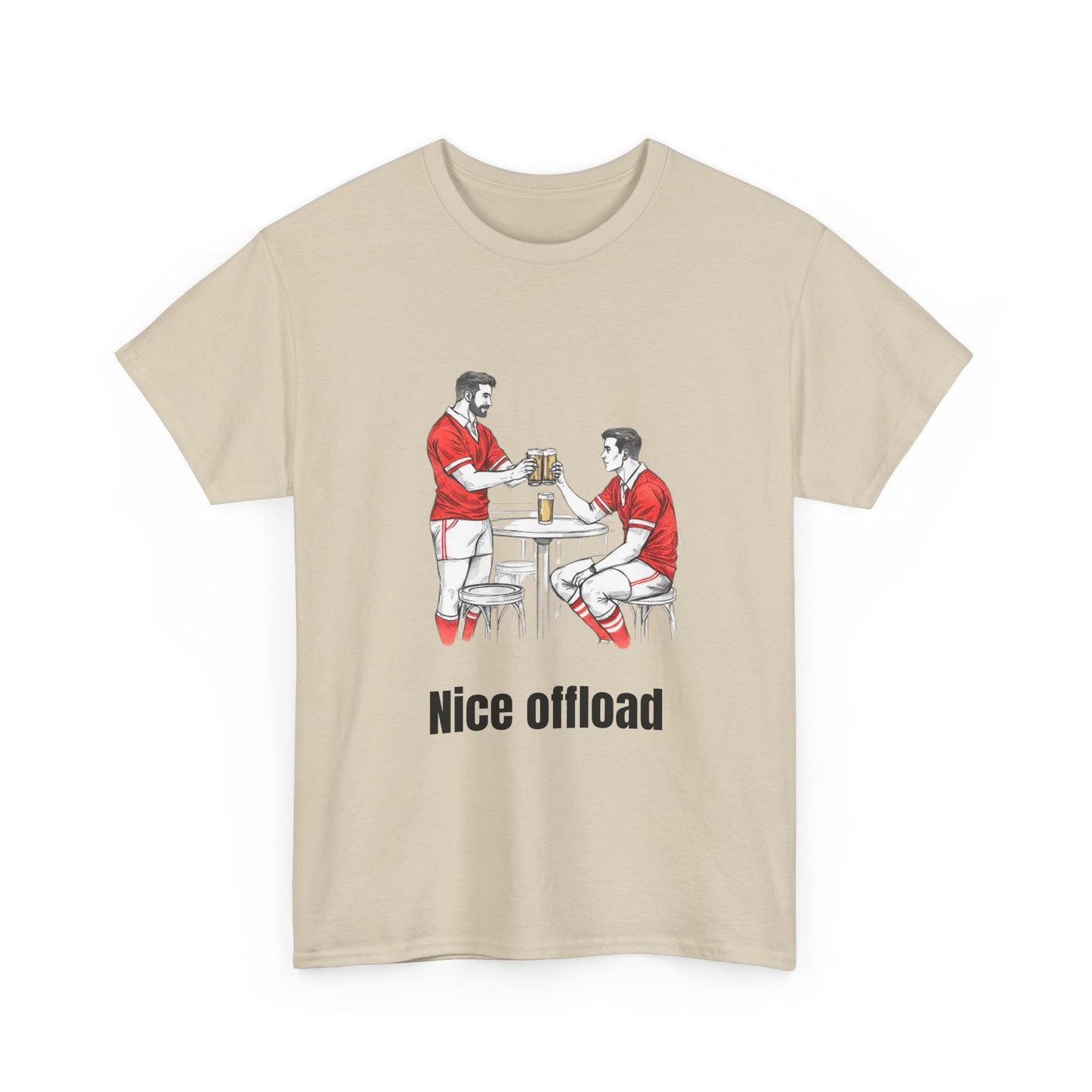 Nice Offload Rugby T-Shirt – Wales Rugby Fan Gift