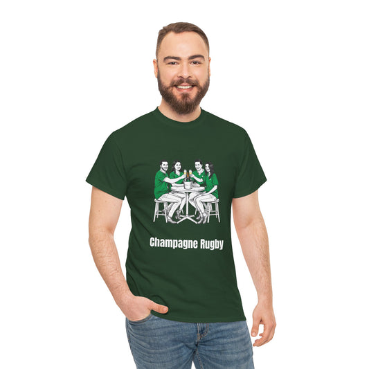 Champagne Rugby T-Shirt – Irish Rugby Fan Gift