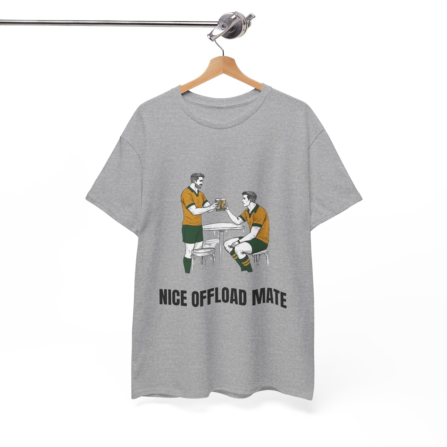 Nice Offload – Australia Rugby Fan T-Shirt | Rugby & Beer