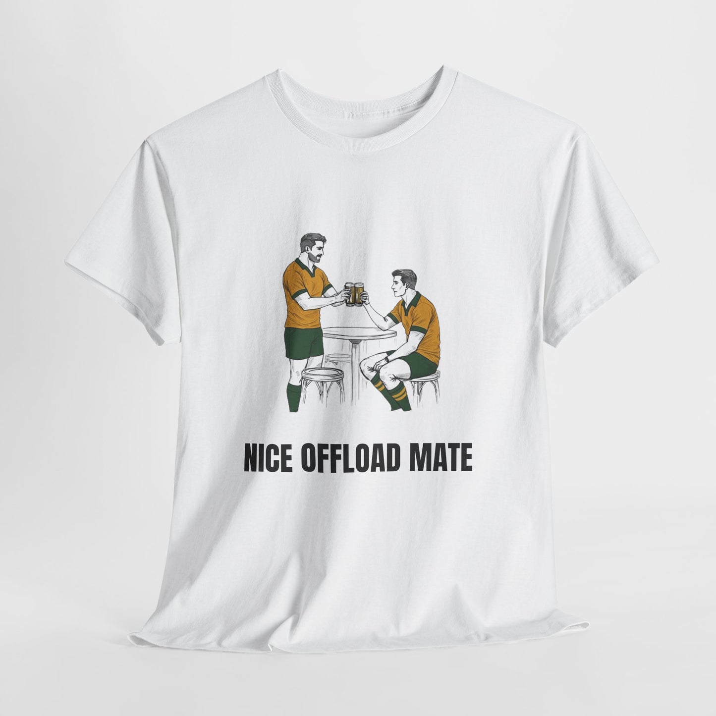 Nice Offload – Australia Rugby Fan T-Shirt | Rugby & Beer