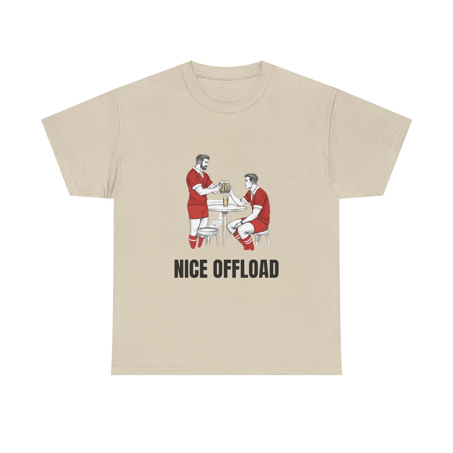 T-shirt « Nice Offload » pour supporter de rugby canadien | Rugby et bière