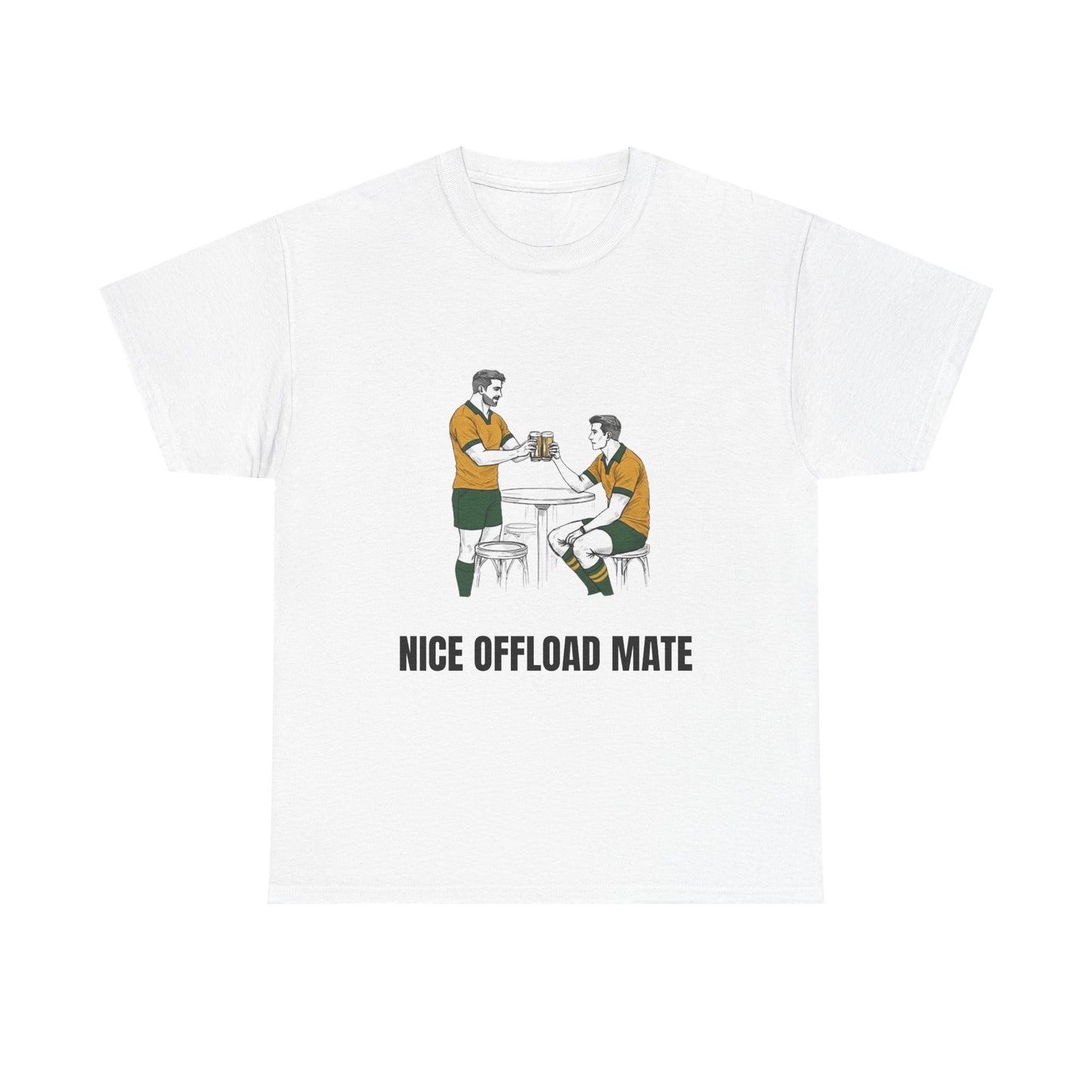 Nice Offload – Australia Rugby Fan T-Shirt | Rugby & Beer