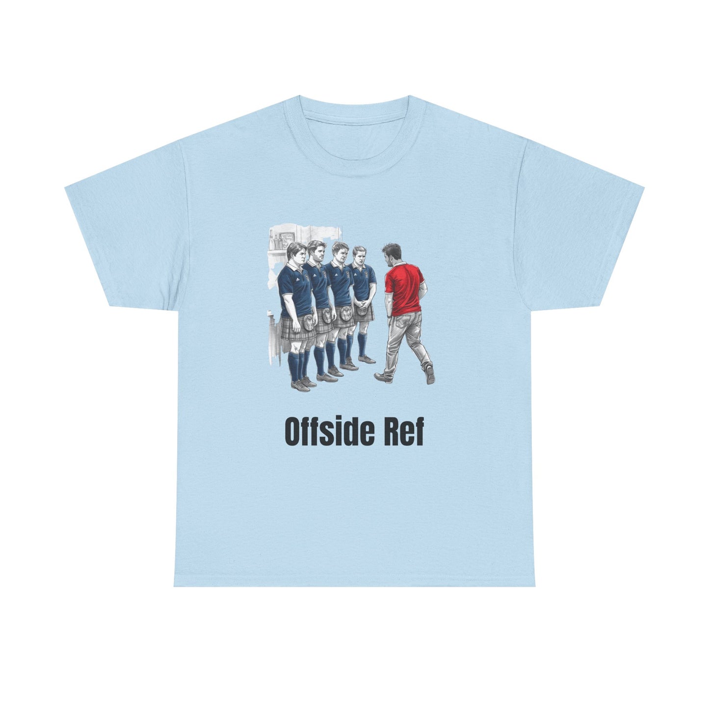 Offside Ref – Funny Scottish Rugby T-Shirt for Fans & Gifts