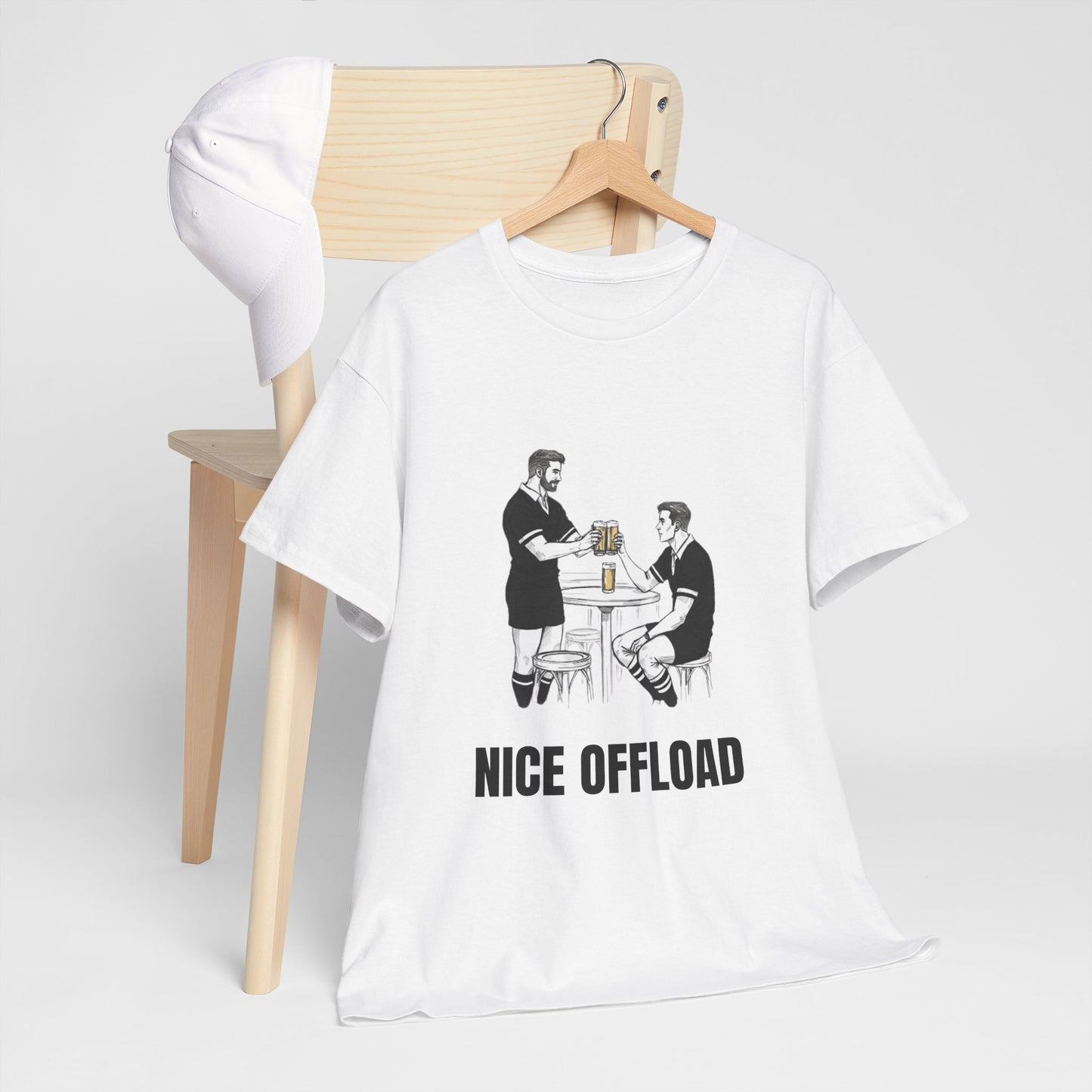 Nice Offload – New Zealand Rugby Fan T-Shirt | Rugby & Beer