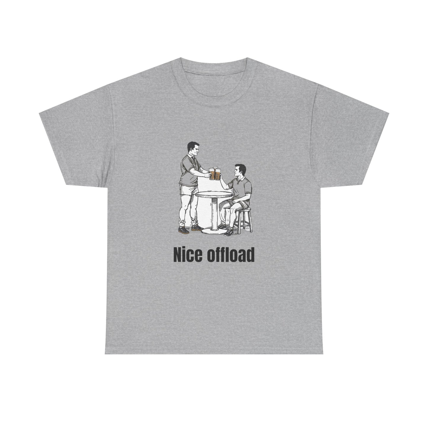 Nice Offload Rugby T-Shirt – Rugby Fan Gift