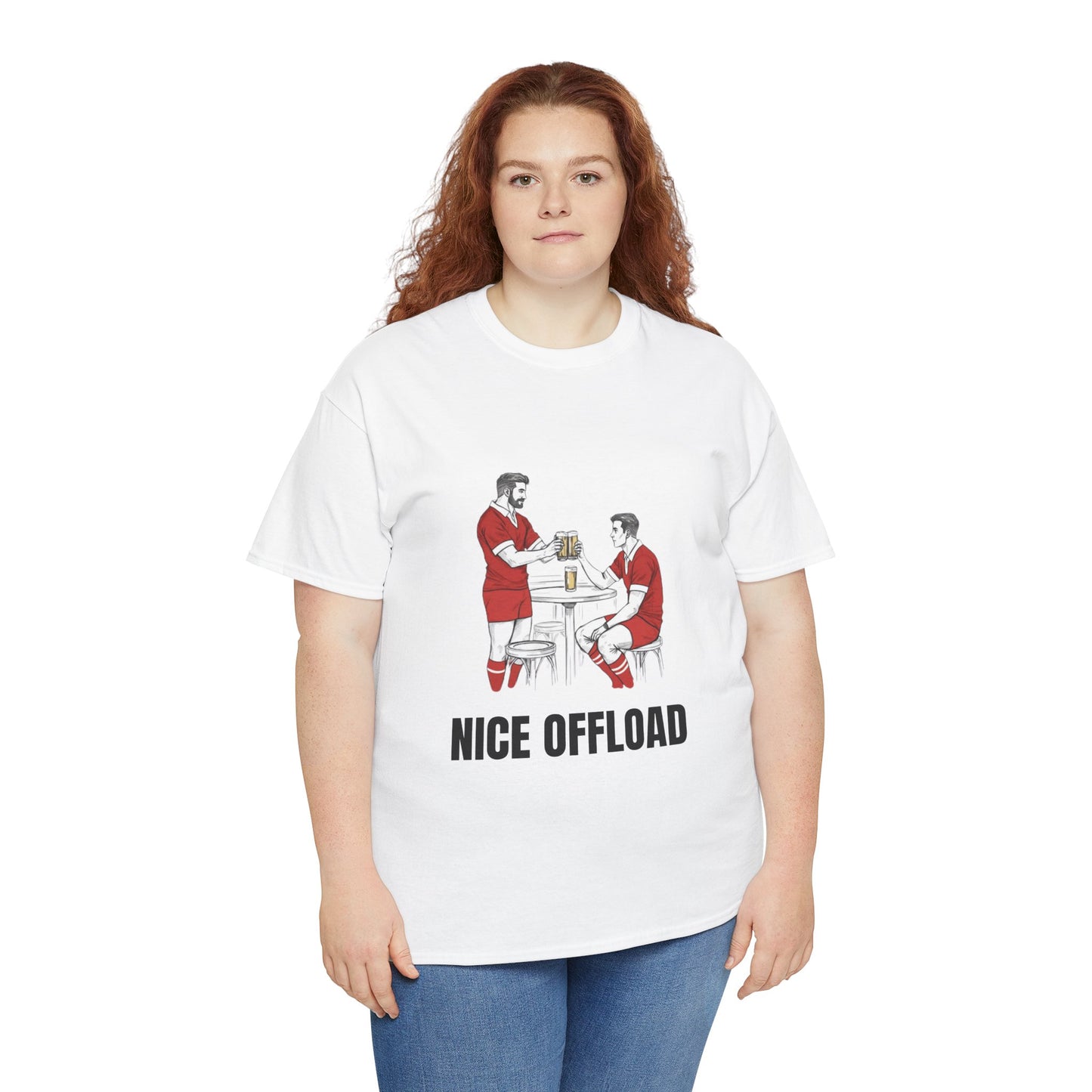 Nice Offload – Canada Rugby Fan T-Shirt | Rugby & Beer