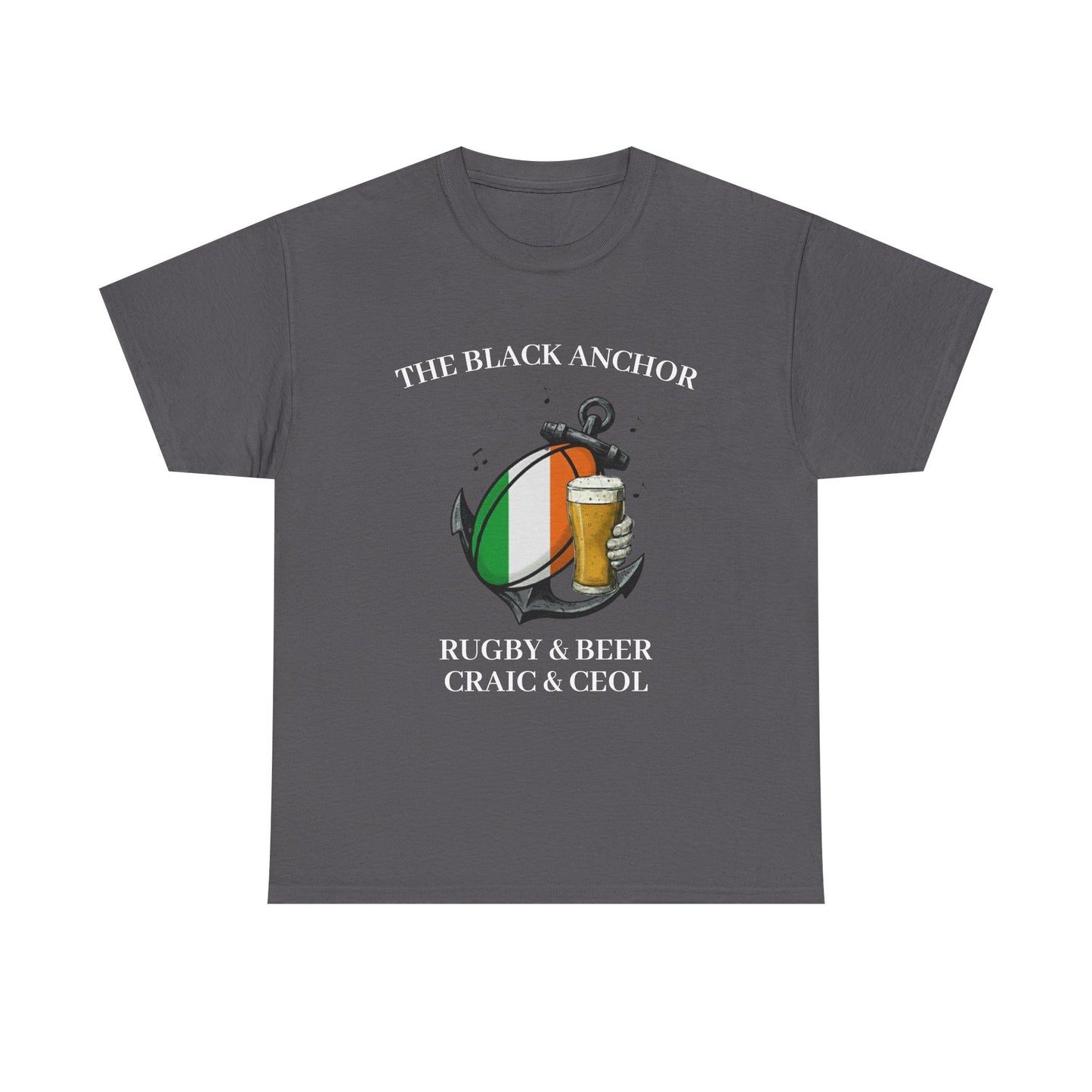 Personalized Rugby & Beer Tee - The Black Anchor