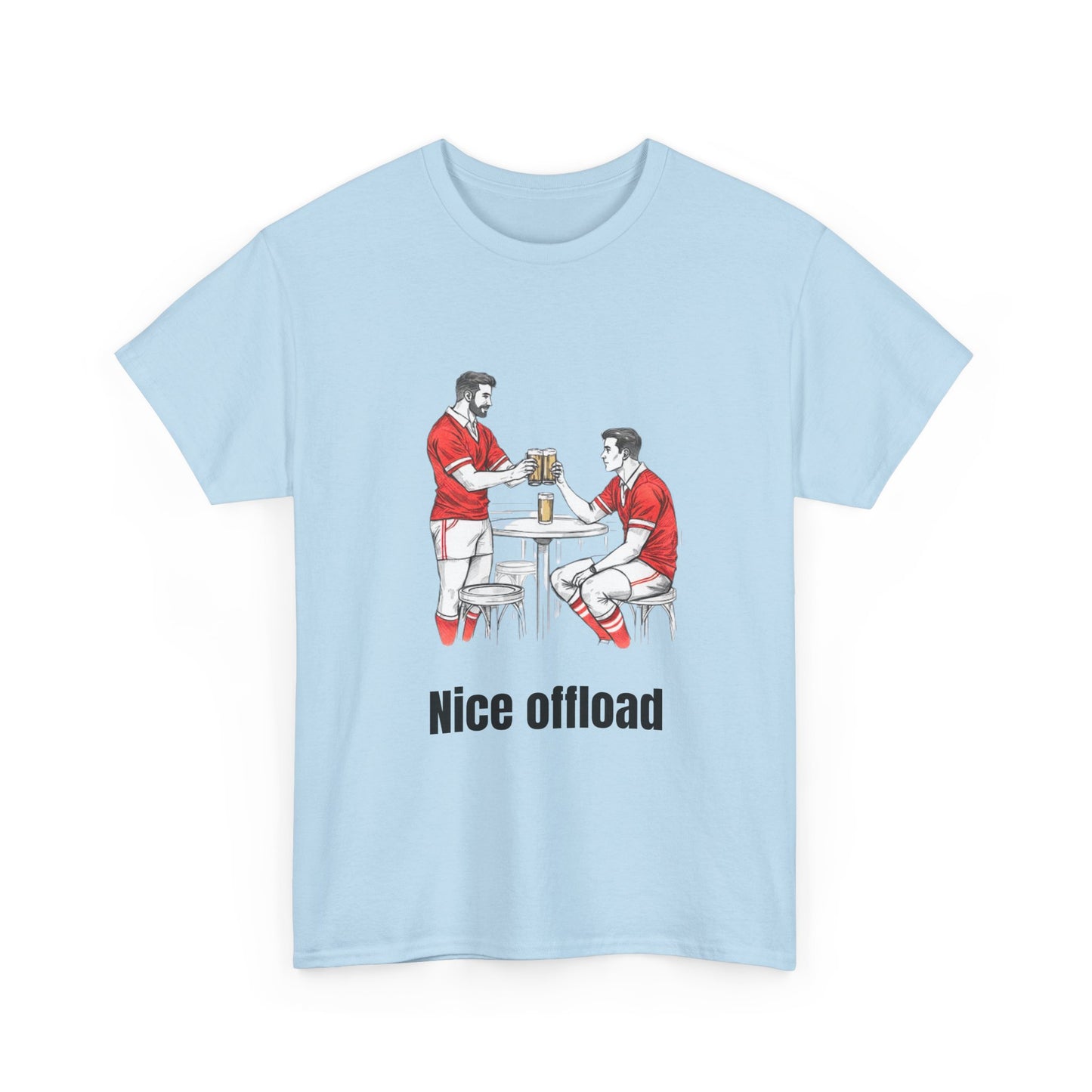 Nice Offload Rugby T-Shirt – Wales Rugby Fan Gift