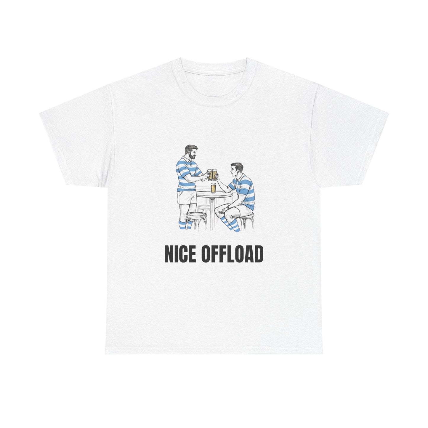 Nice Offload – Argentina Rugby Fan T-Shirt | Rugby & Beer - Rugby & Beer