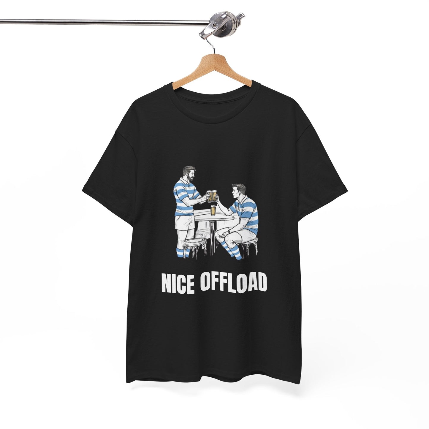 Nice Offload – Argentina Rugby Fan T-Shirt | Rugby & Beer - Rugby & Beer