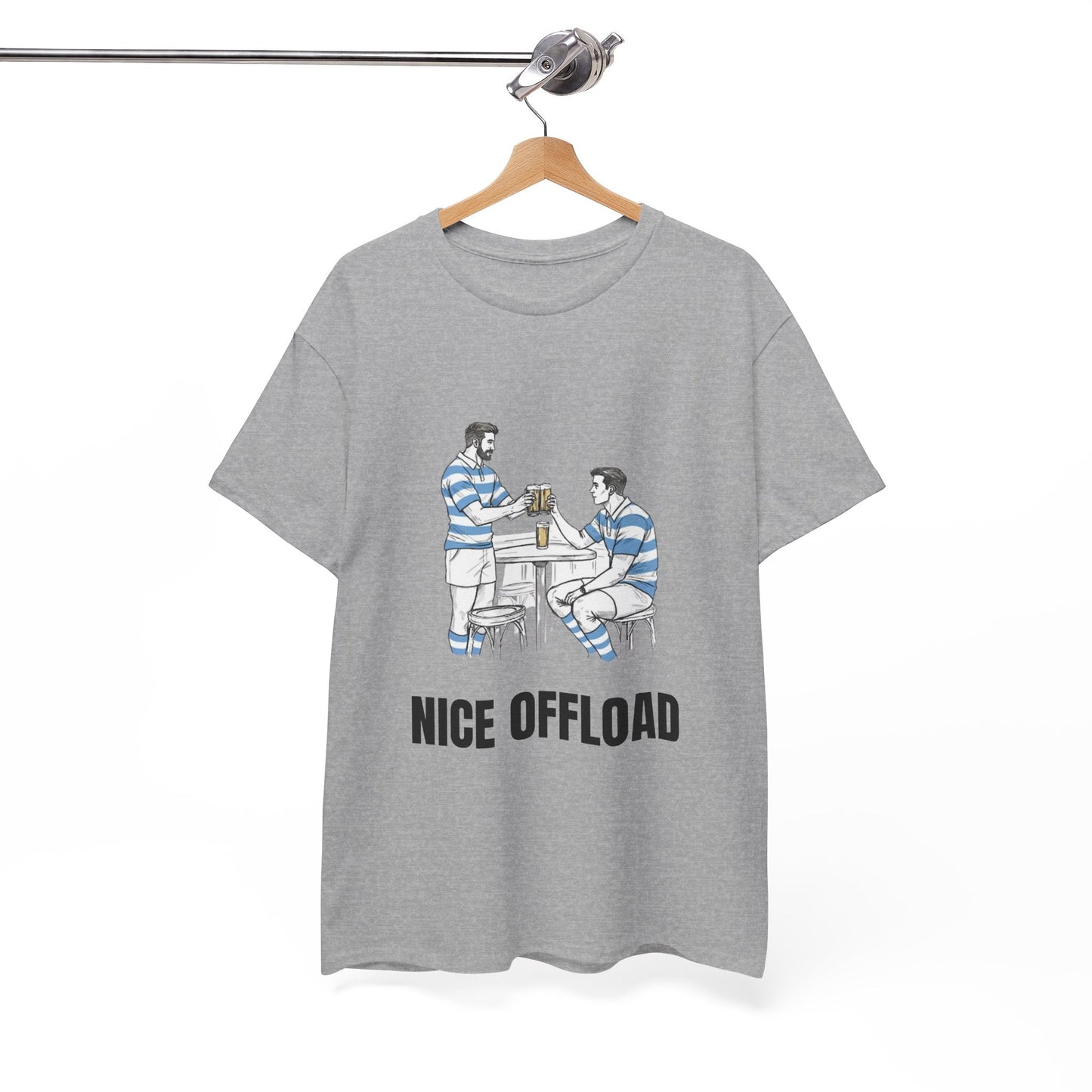 Nice Offload – Argentina Rugby Fan T-Shirt | Rugby & Beer - Rugby & Beer