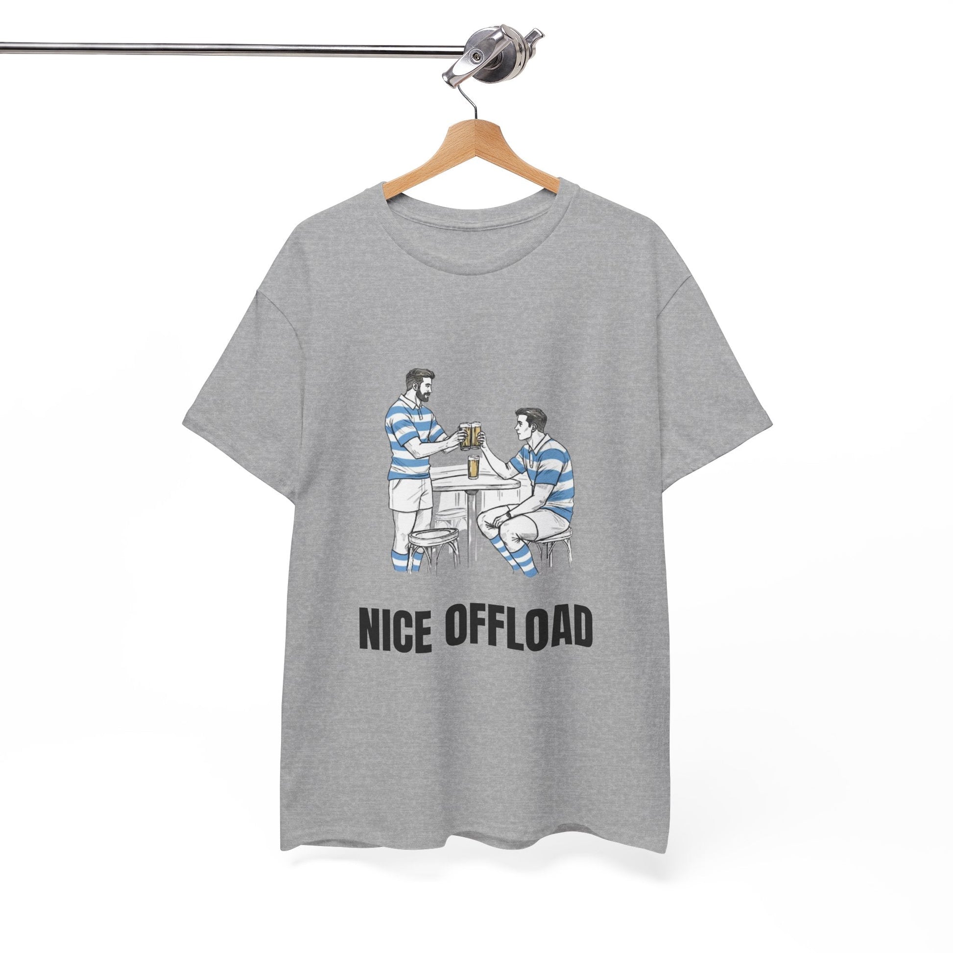 Nice Offload – Argentina Rugby Fan T-Shirt | Rugby & Beer - Rugby & Beer