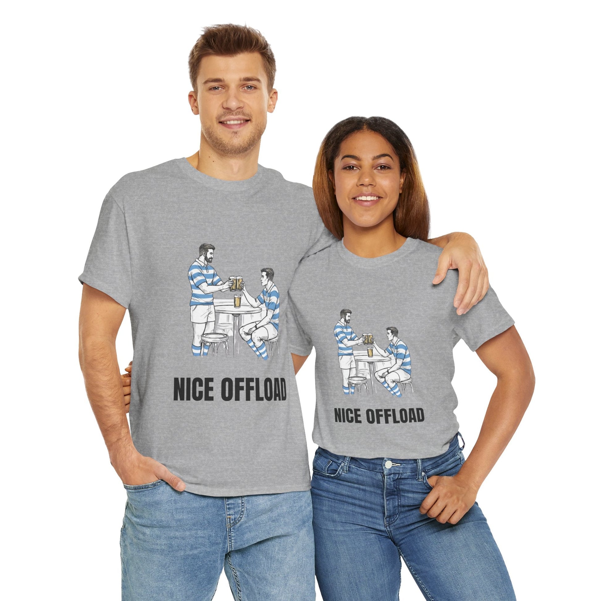 Nice Offload – Argentina Rugby Fan T-Shirt | Rugby & Beer - Rugby & Beer