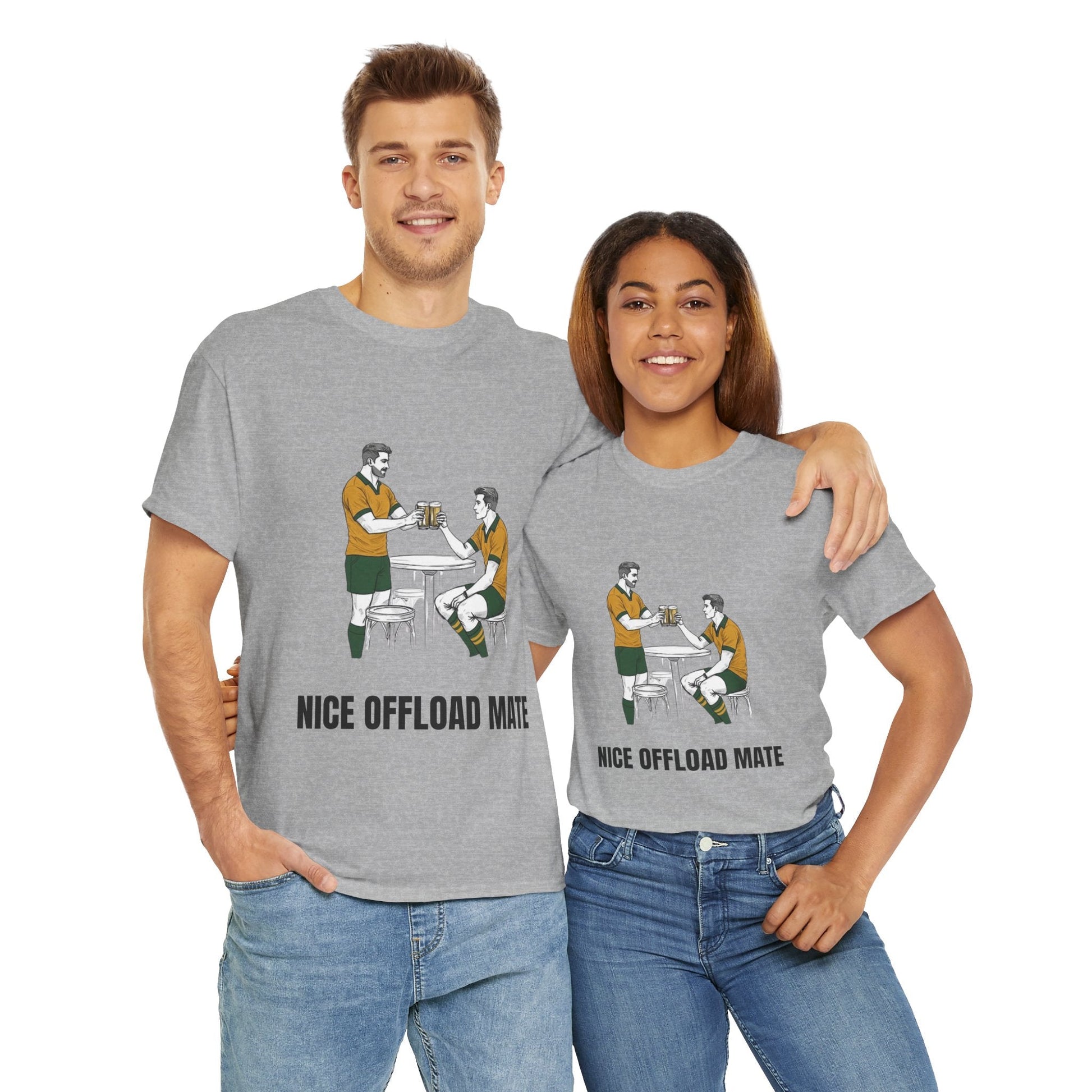 Nice Offload – Australia Rugby Fan T-Shirt | Rugby & Beer - Rugby & Beer