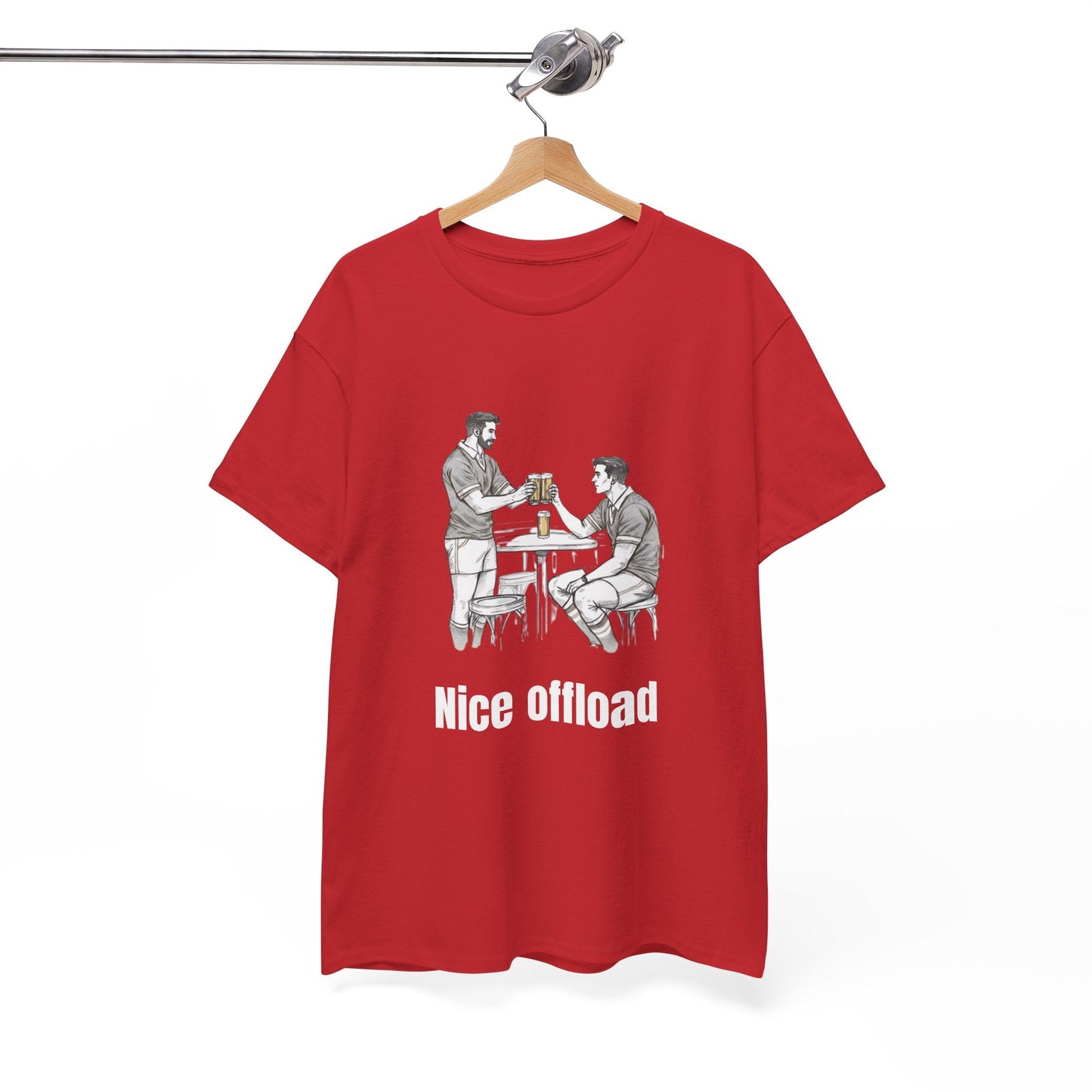 Nice Offload Rugby T-Shirt – Rugby Fan Gift - Rugby & Beer