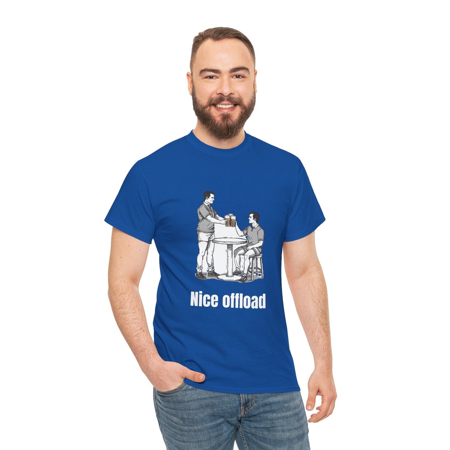 Nice Offload Rugby T-Shirt – Rugby Fan Gift - Rugby & Beer