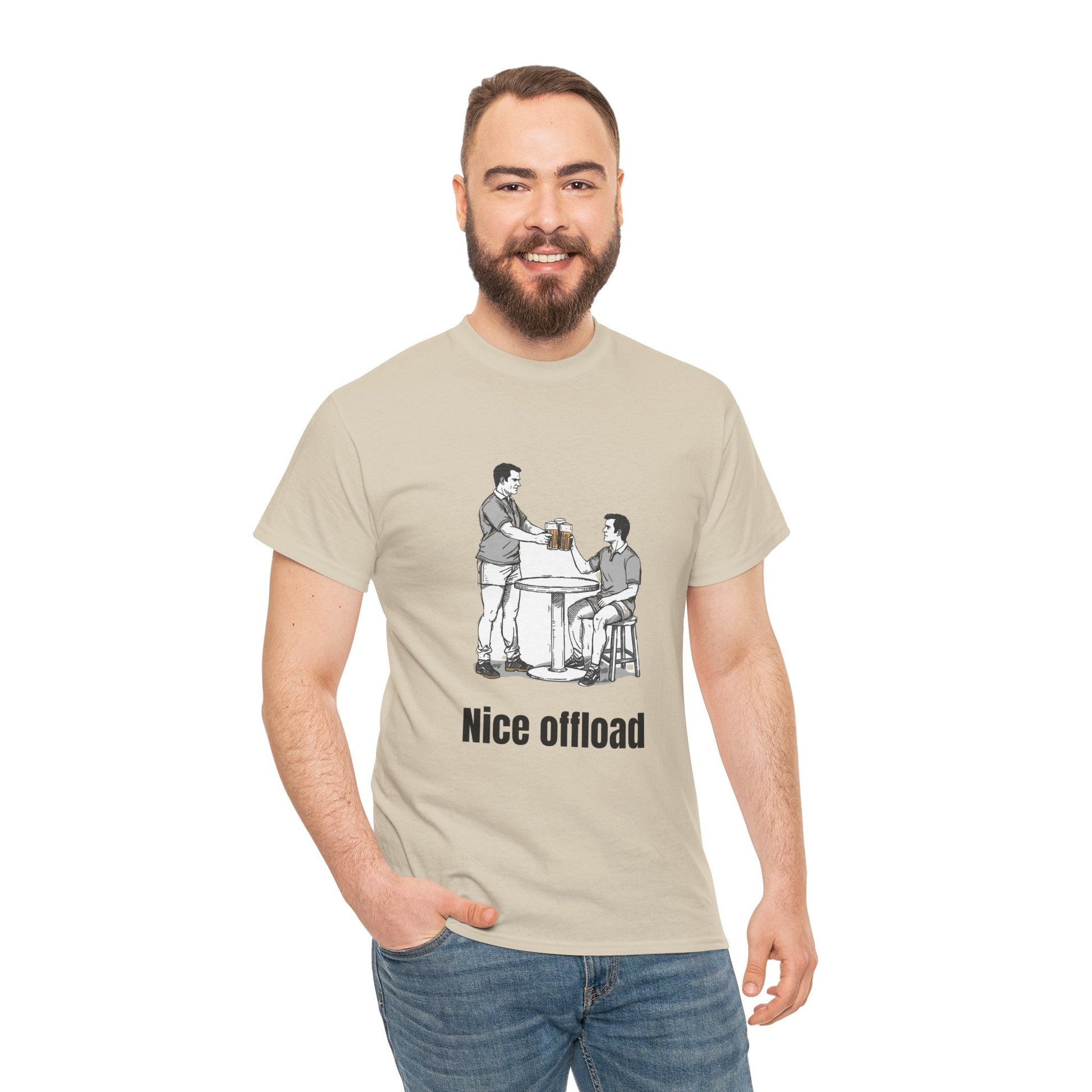 Nice Offload Rugby T-Shirt – Rugby Fan Gift - Rugby & Beer