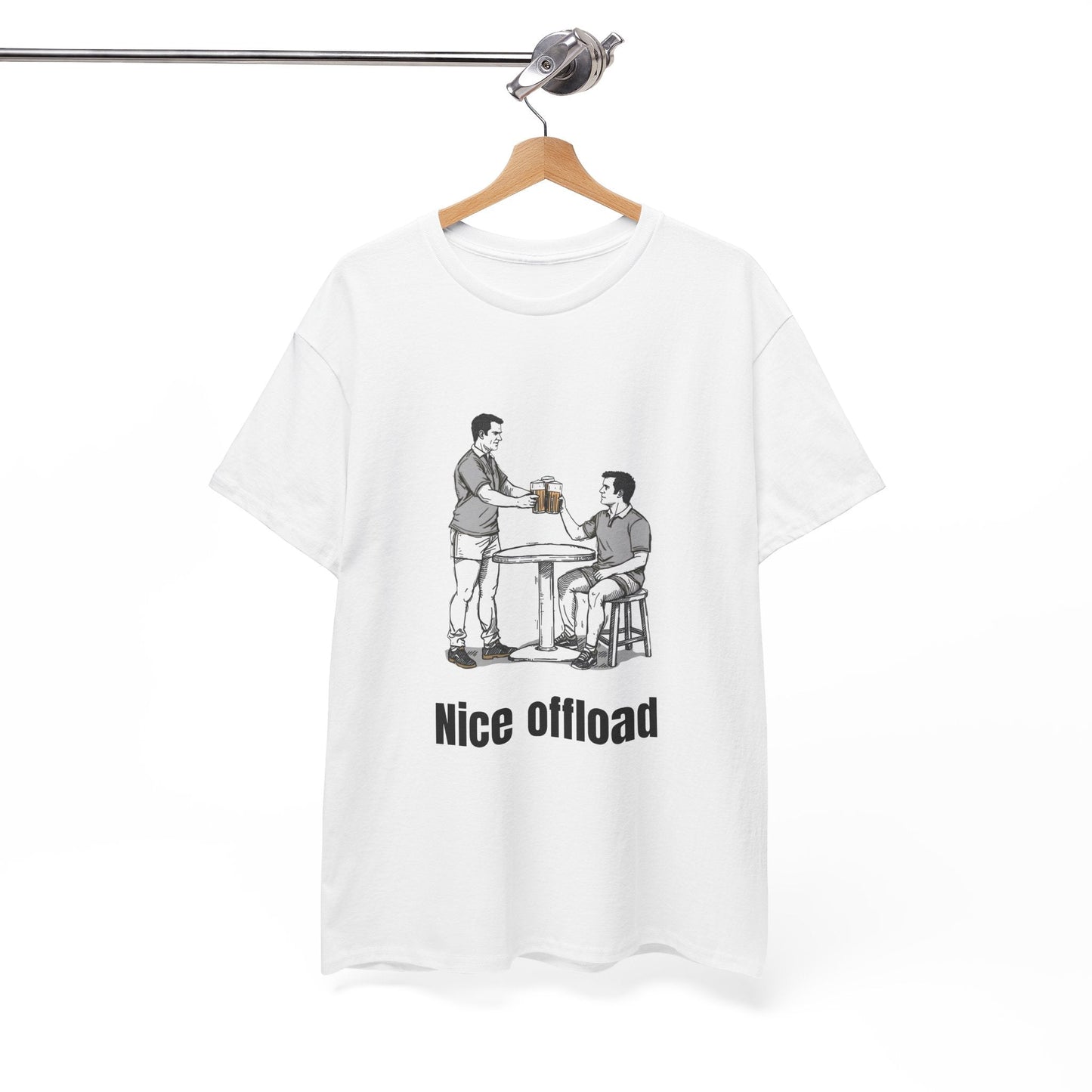 Nice Offload Rugby T-Shirt – Rugby Fan Gift - Rugby & Beer