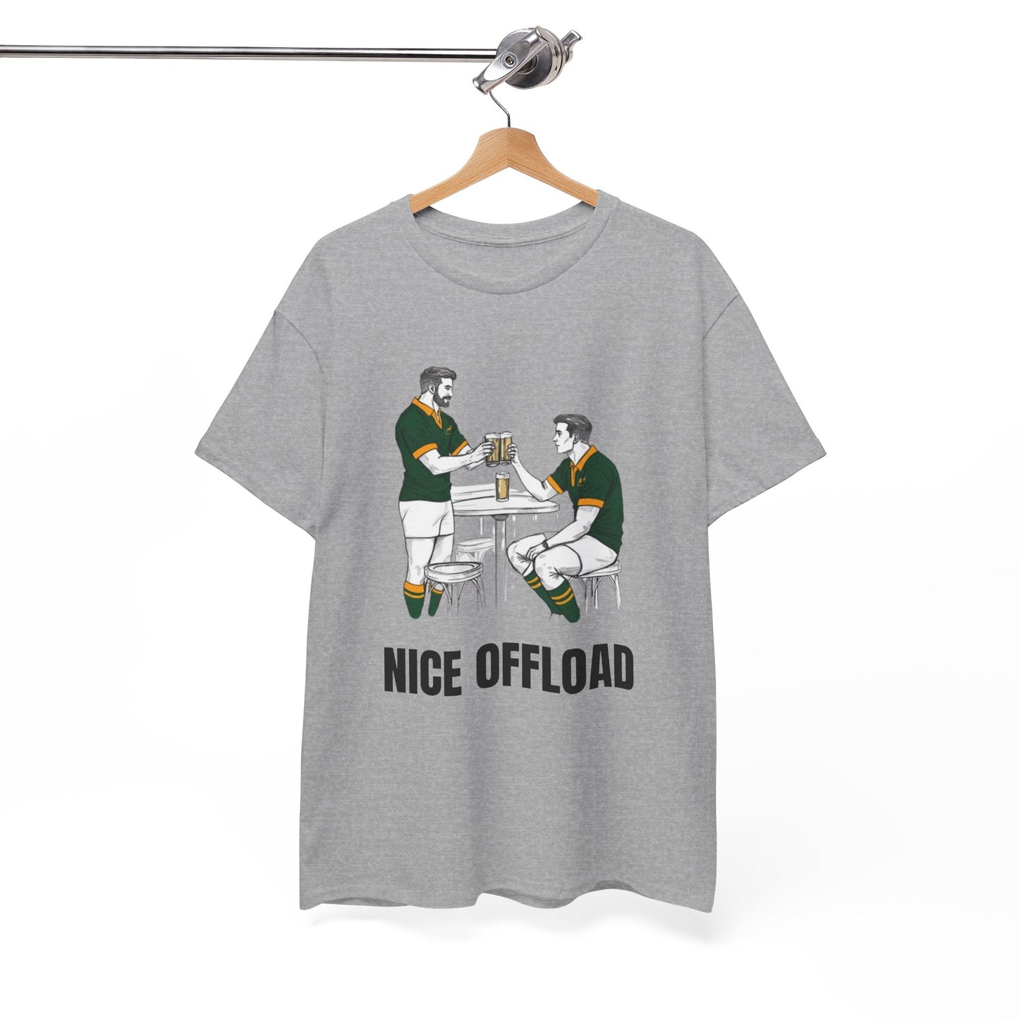 Nice Offload – South Africa Rugby Fan T-Shirt | Rugby & Beer - Rugby & Beer