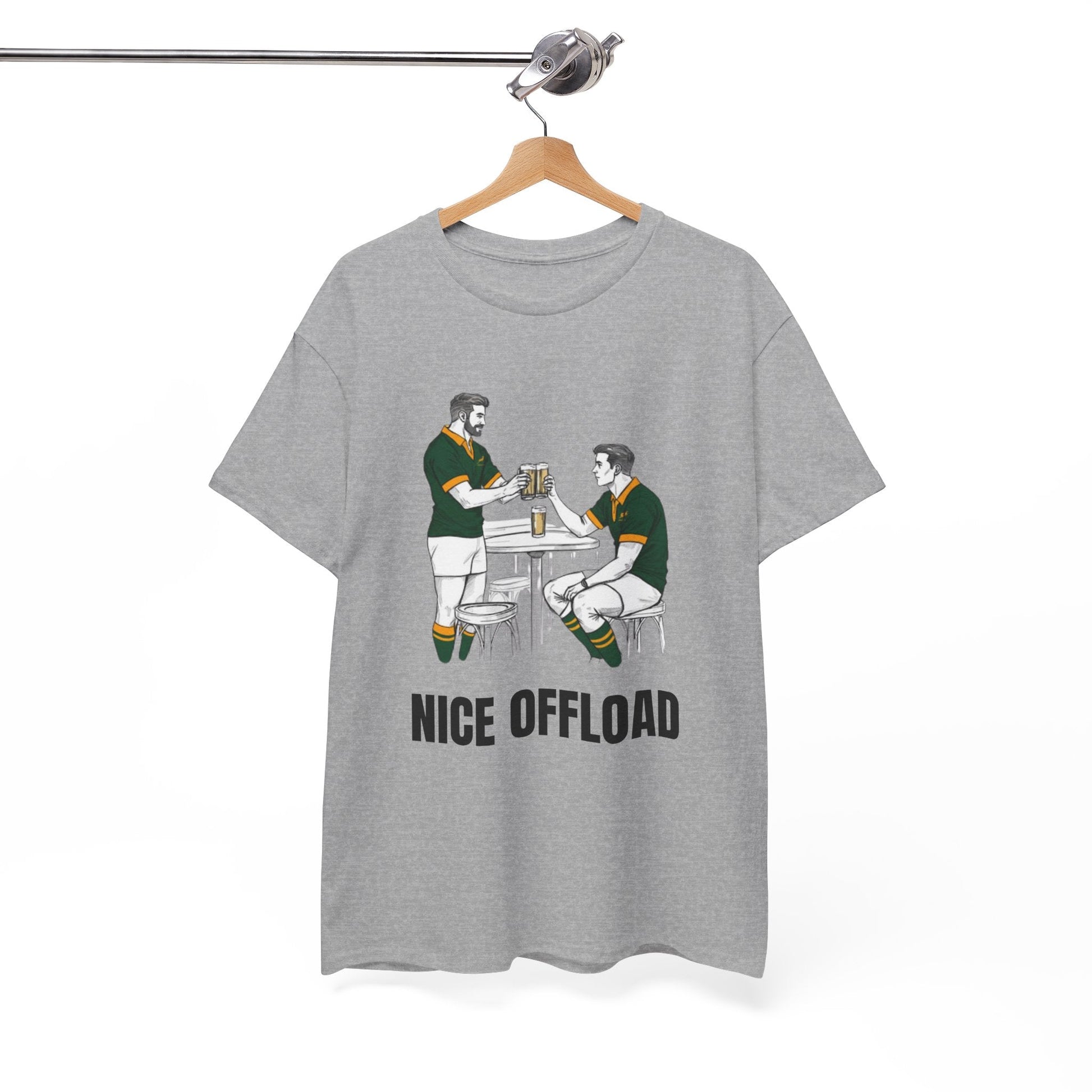 Nice Offload – South Africa Rugby Fan T-Shirt | Rugby & Beer - Rugby & Beer