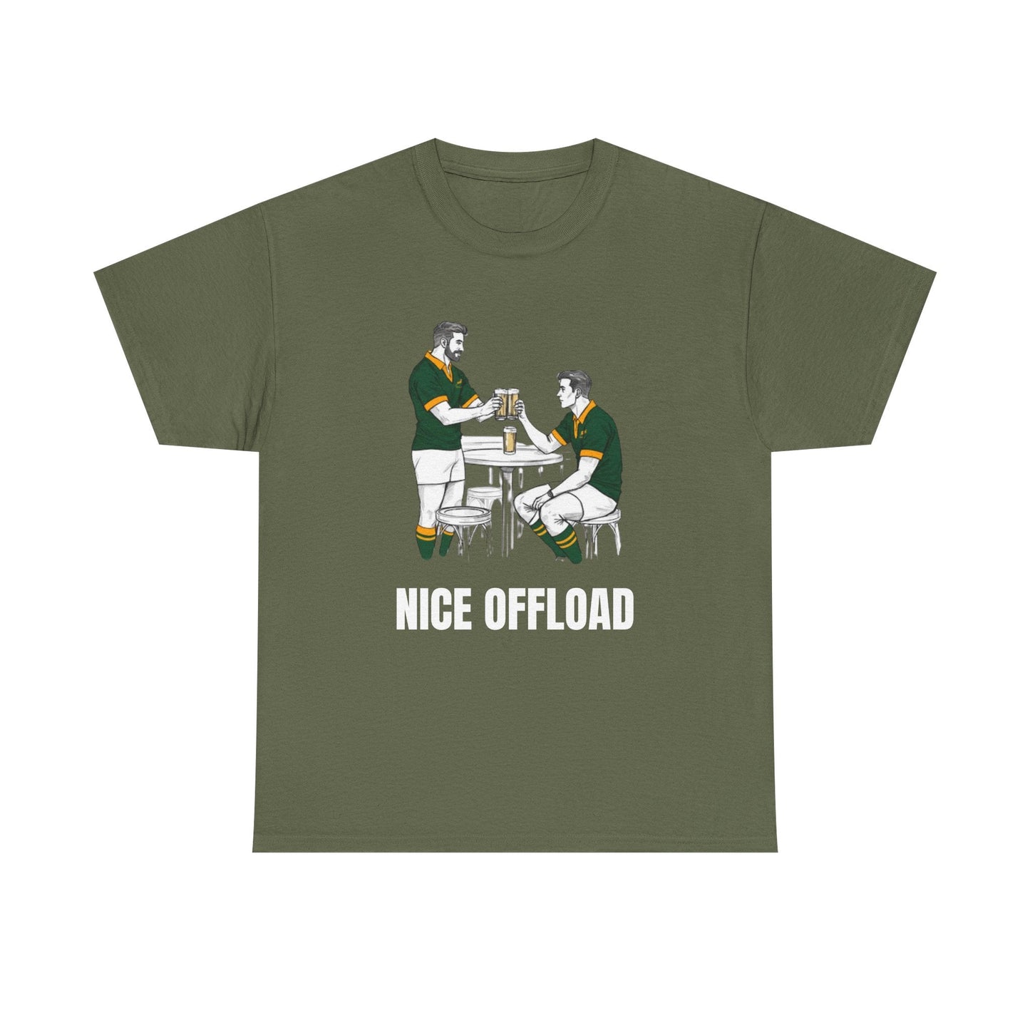 Nice Offload – South Africa Rugby Fan T-Shirt | Rugby & Beer - Rugby & Beer