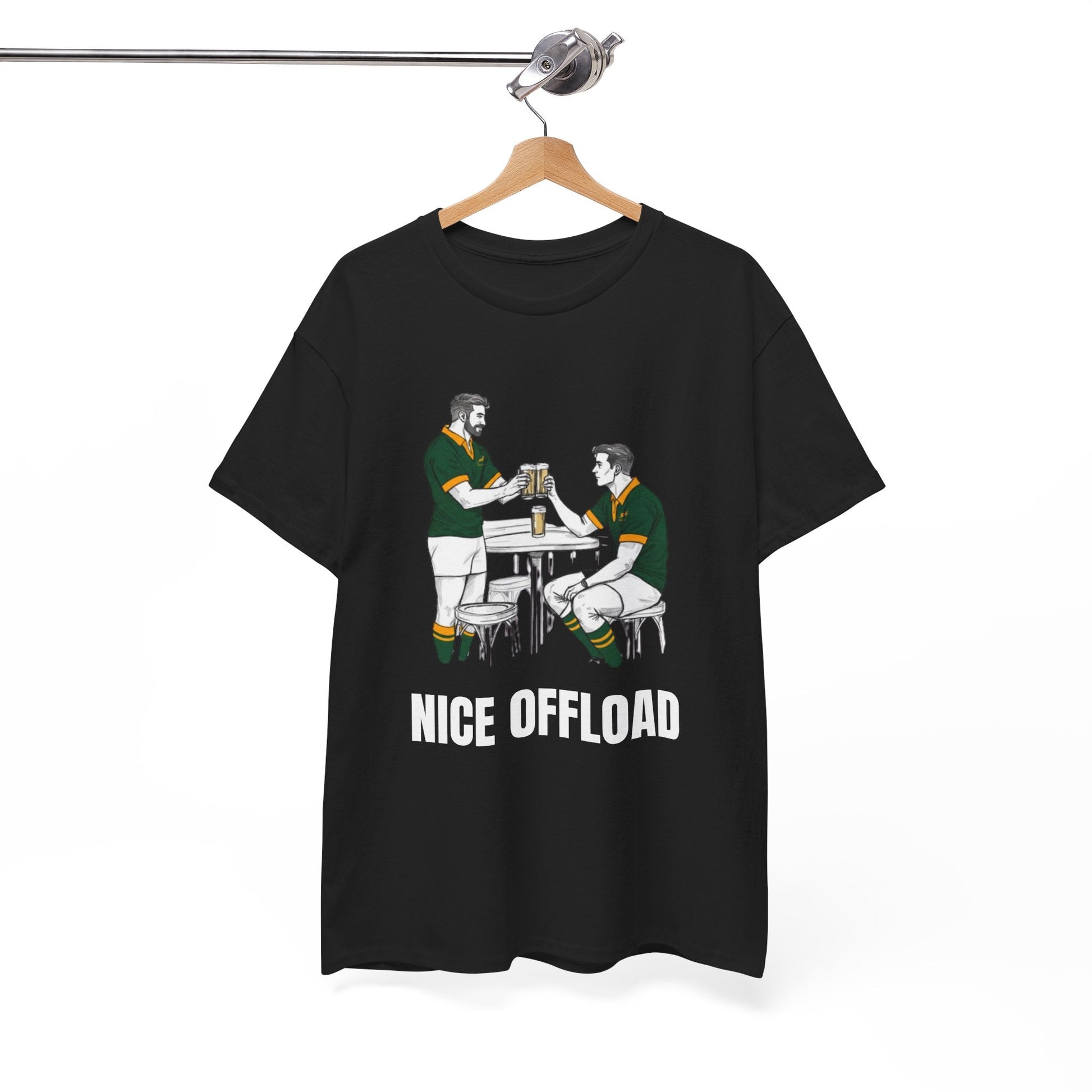 Nice Offload – South Africa Rugby Fan T-Shirt | Rugby & Beer - Rugby & Beer