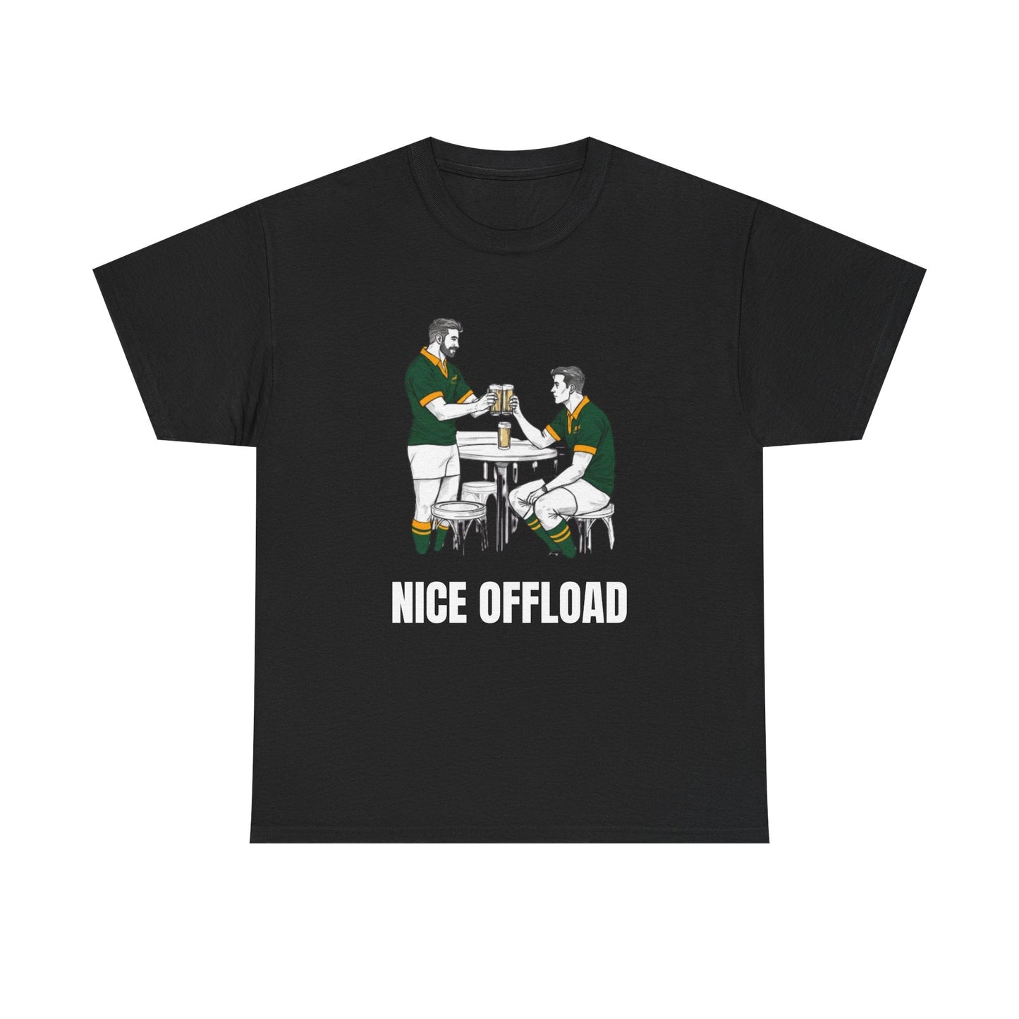 Nice Offload – South Africa Rugby Fan T-Shirt | Rugby & Beer - Rugby & Beer