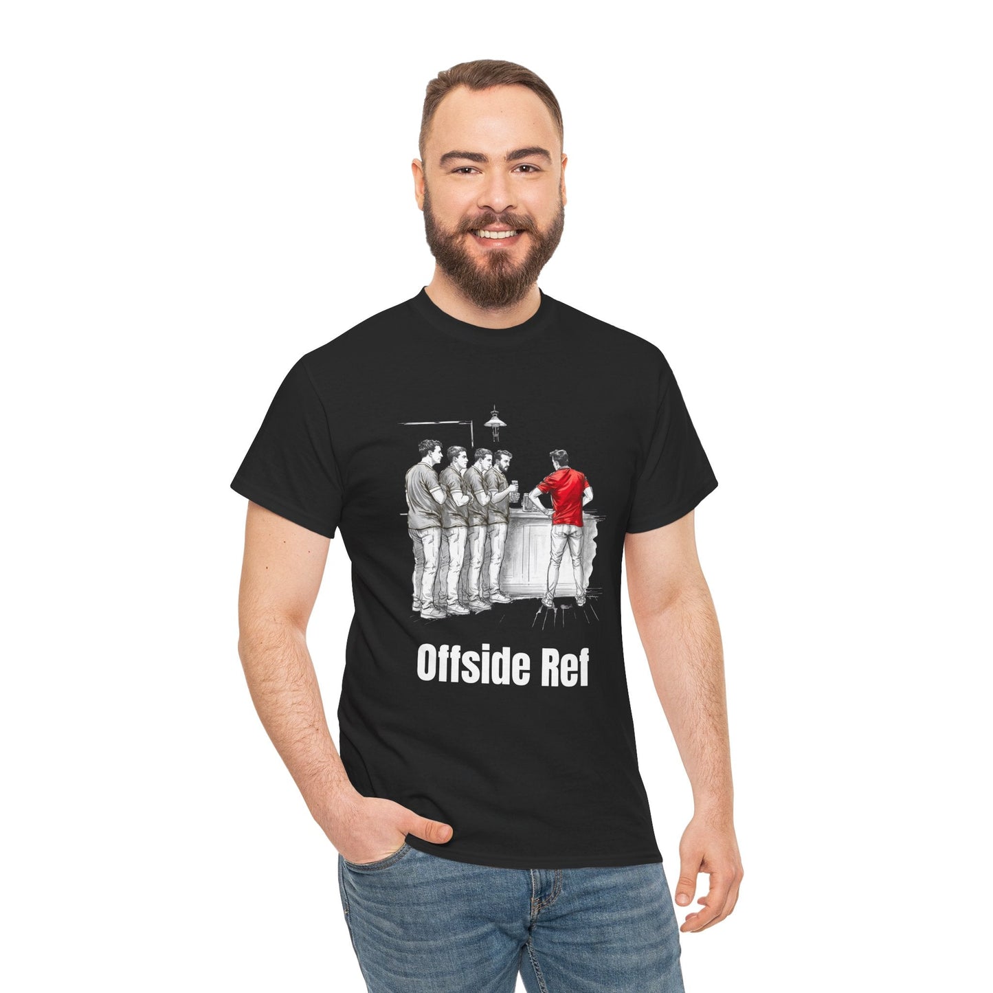 Offside Ref – Funny English Rugby T-Shirt for Fans & Gifts - Rugby & Beer