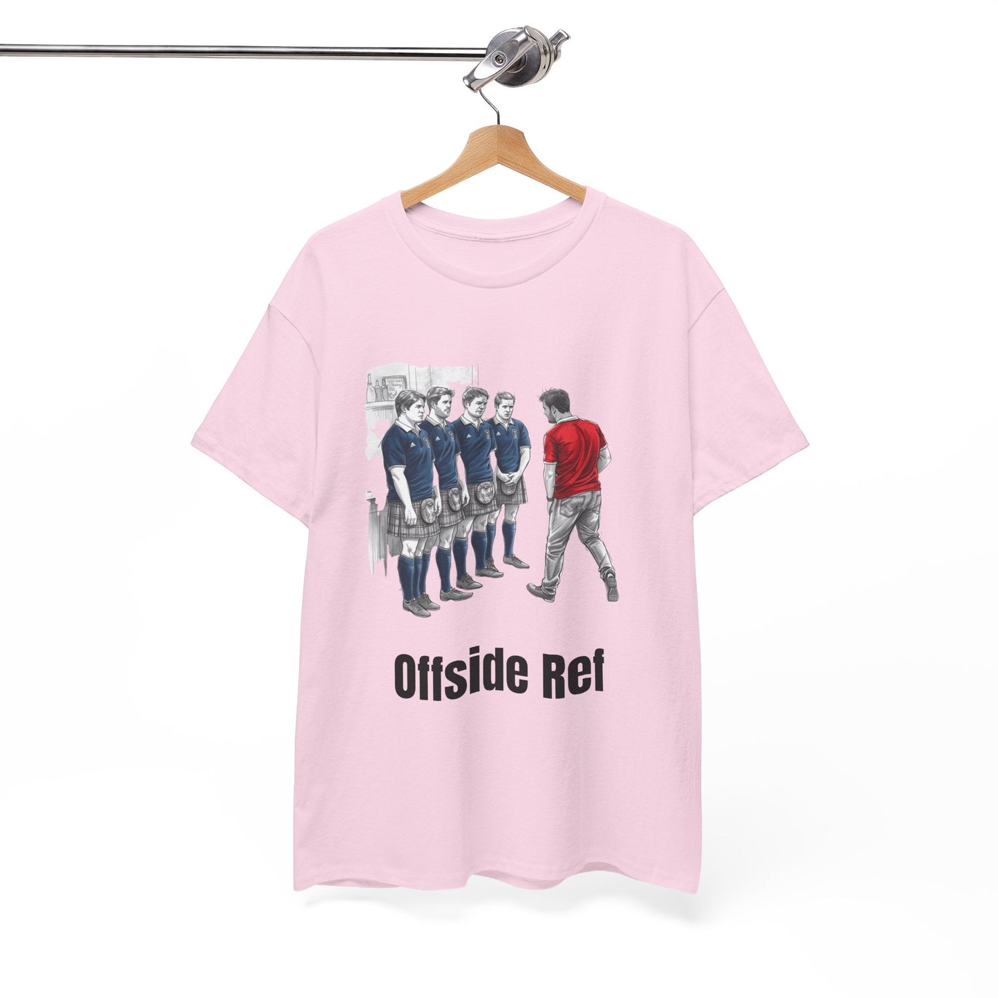 Offside Ref – Funny Scottish Rugby T-Shirt for Fans & Gifts - Rugby & Beer